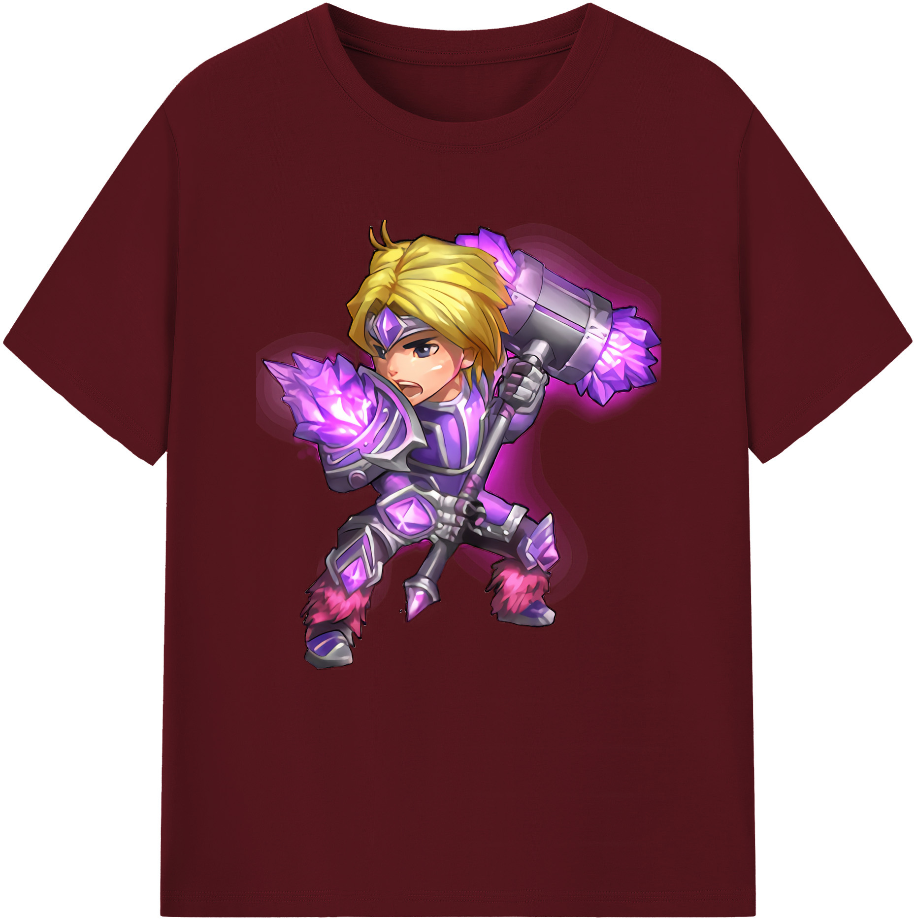 （画像用） リーグ・オブ・レジェンド League of Legends LOL 綿100％半袖Tシャツ（フロントプリント）